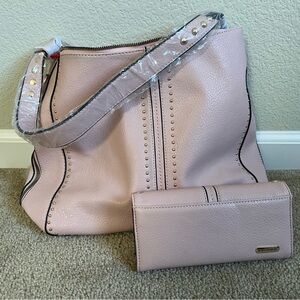 Montana West Large Tote and Wallet